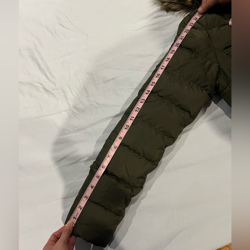 The North Face Women's Puffer down Jacket Olive green XS - Picture 8 of 11